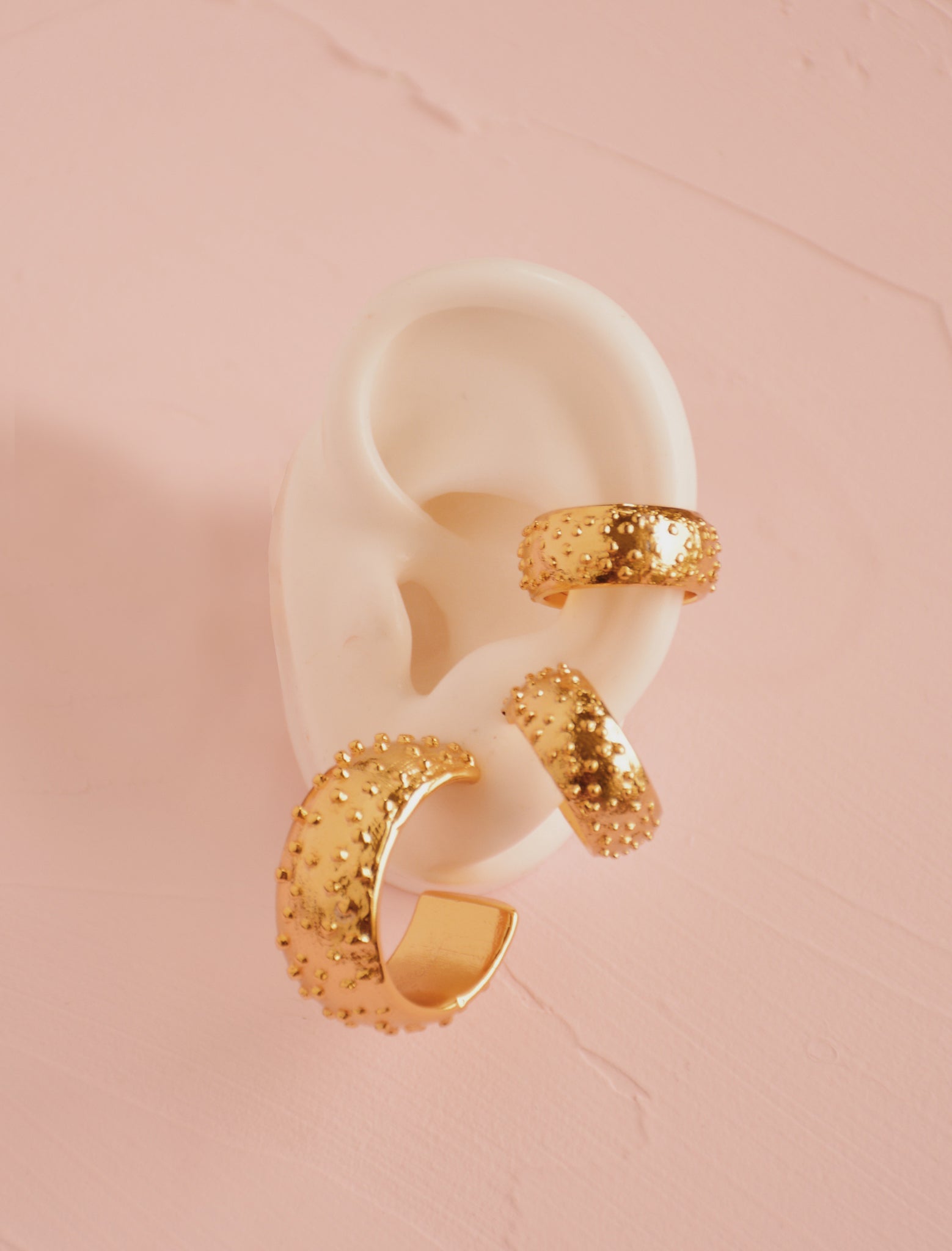 Agatha 18K Gold plated Maxi Hoop Earrings  - Trendy Lover