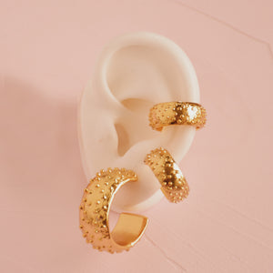 Agatha 18K Gold plated Maxi Hoop Earrings  - Trendy Lover