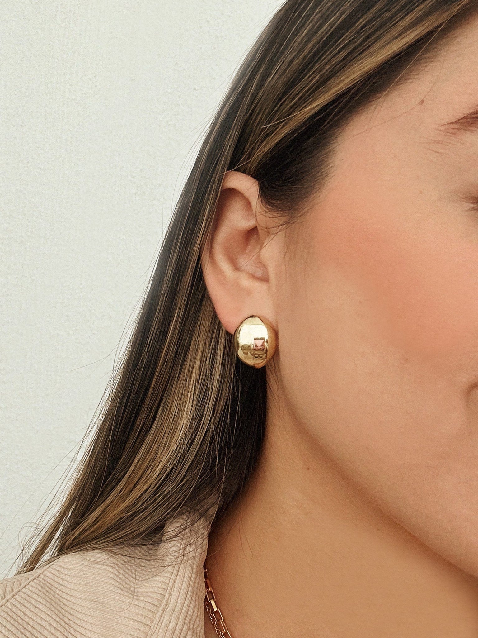 Matilde 24K Gold Plated Studs