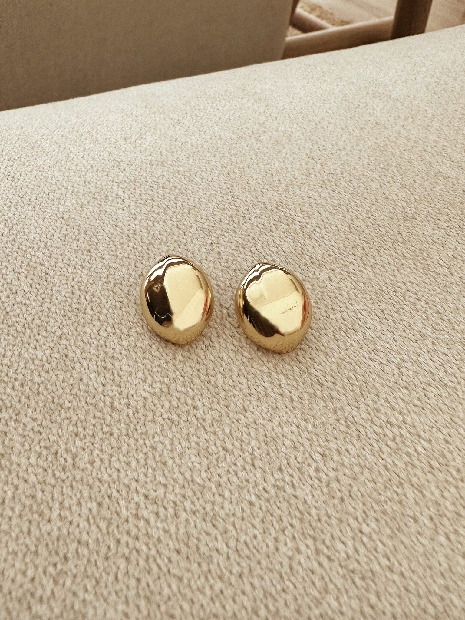 Matilde 24K Gold Plated Studs