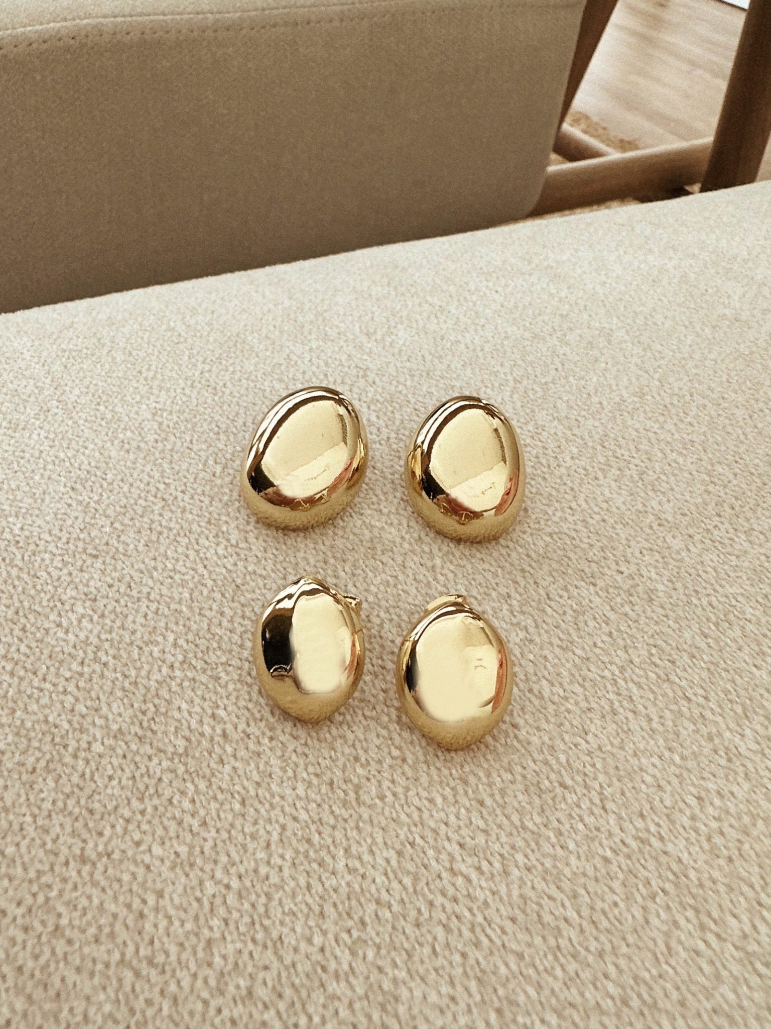 Matilde 24K Gold Plated Studs