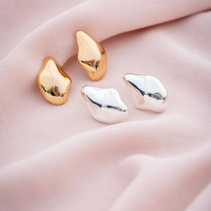 Drop 24K Gold Plated Maxi Studs