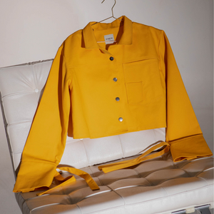 Bombom Aurora Yellow Flare Sleeve Jacket